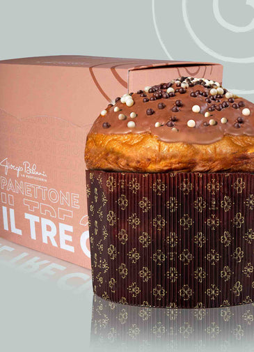 Panettone 'Il Tre Cioccolati'